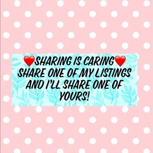 Sharing Is Caring! Share a Listing!